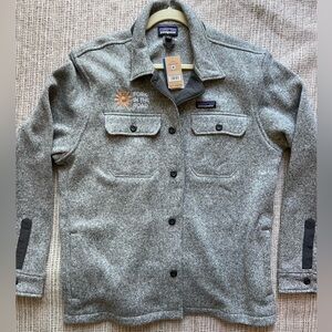 Patagonia button flee jacket. Brand new with tags.